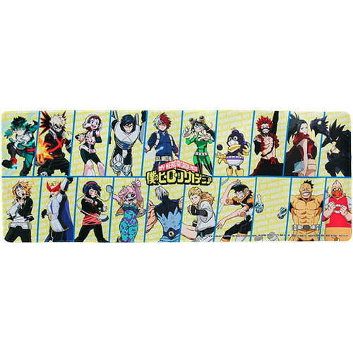 Free UK Royal Mail Tracked 24hr delivery 

Official My Hero Academia Gaming Mouse Pad. This premium gaming pad is launched by PALADONE as part of their latest collection. 

High density waterproof textile surface. Top quality High precision/speed pad, and anti-slip rubber base with reinforced edges.

Size: 30cm x 80cm 

Official brand: PALADONE

EAN: 8435747809814

Excellent gift for any My Hero Academia fan. 