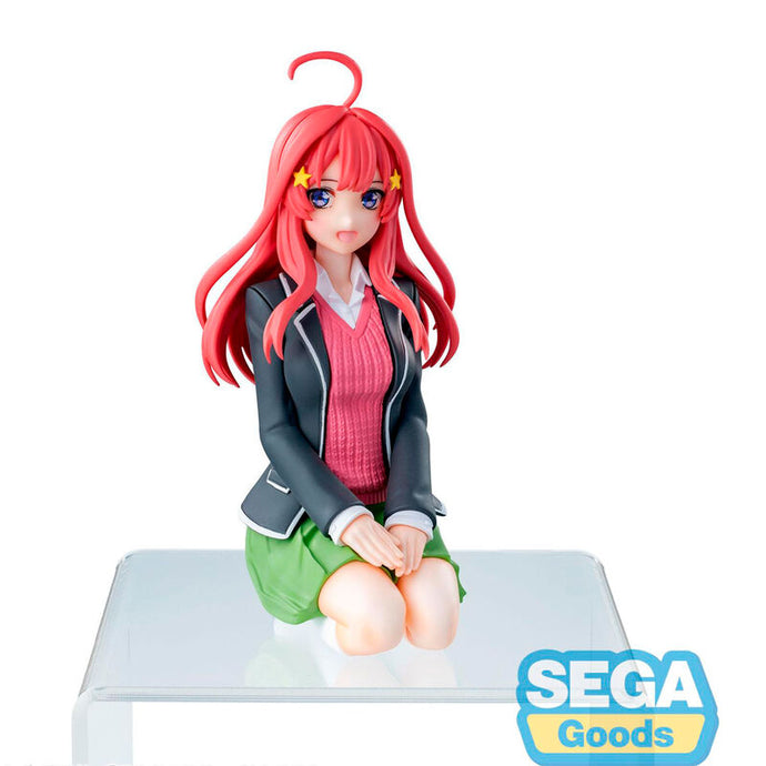 Free UK Royal Mail Tracked 24hr delivery 

Elegant statue of Itsuki Nakano from the popular anime The Quintessential Quintuplets. This super cool figure of is launched by Good Smile Company as part of their latest PM perching collection. 

The statue is created beautifully showing Itsuki Nakano posing in stunningly in her uniform. 

This PVC statue stands at 10cm tall, and packaged in a gift/collectible box by Good Smile Company. 

Official brand: Good Smile Company / SEGA