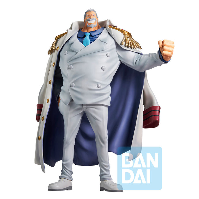 Free UK Royal Mail Tracked 24hr delivery 

Spectacular statue of Monkey D. Garp (aka Hero of the Marines) from the legendary anime ONE PIECE. This remarkable statue is launched by Ichibansho Figure as part of their latest Masterlise collection. 

This statue is created in excellent fashion, showing Monkey D. Garp posing with pride in his vice admiral uniform. -Stunning! 

This PVC statue stands at 25cm tall, and packaged in a huge gift/collectible box from Bandai. 

Official brand: ICHIBANSHO FIGURE / Banda