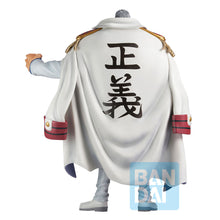Load image into Gallery viewer, Free UK Royal Mail Tracked 24hr delivery 

Spectacular statue of Monkey D. Garp (aka Hero of the Marines) from the legendary anime ONE PIECE. This remarkable statue is launched by Ichibansho Figure as part of their latest Masterlise collection. 

This statue is created in excellent fashion, showing Monkey D. Garp posing with pride in his vice admiral uniform. -Stunning! 

This PVC statue stands at 25cm tall, and packaged in a huge gift/collectible box from Bandai. 

Official brand: ICHIBANSHO FIGURE / Banda
