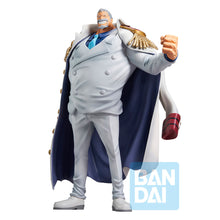 Load image into Gallery viewer, Free UK Royal Mail Tracked 24hr delivery 

Spectacular statue of Monkey D. Garp (aka Hero of the Marines) from the legendary anime ONE PIECE. This remarkable statue is launched by Ichibansho Figure as part of their latest Masterlise collection. 

This statue is created in excellent fashion, showing Monkey D. Garp posing with pride in his vice admiral uniform. -Stunning! 

This PVC statue stands at 25cm tall, and packaged in a huge gift/collectible box from Bandai. 

Official brand: ICHIBANSHO FIGURE / Banda
