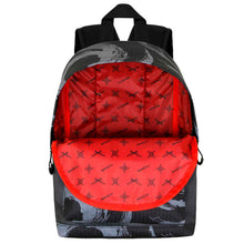 Load image into Gallery viewer, Official Naruto Shippuden anime adaptable bag/backpack. This amazing bag/backpack is launched by Karactermania as part of their latest collection. 

Cool design of Naruto and Kakashi  - Naruto themed bag / backpack. This backpack has one large front pocket, one main compartment with a laptop section  and printed inner lining design. High quality padded straps with additional back strap to adapt to suitcases.  
