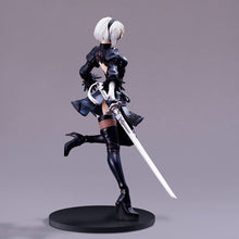 Load image into Gallery viewer, Free UK Royal Mail Tracked 24hr delivery  

Exceptional statue of 2B (YoRHa No. 2 Type B) from the popular video Nier: Automata. This amazing statue set is launched by SQUARE ENIX as part of their latest collection. 

This statue set is created meticulously, showing 2B posing beautifully in her battle leather outfit, and holding her sword -Stunning ! 

This PVC statue stands at 18cm tall, and packaged in a gift / collectible box from SQUARE ENIX. 

Official brand: SQUARE ENIX

EAN: 4988601373678

Excellent 
