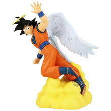 Load image into Gallery viewer, Free UK Royal Mail Tracked 24hr delivery 

Stunning figure of Son Goku (with angel wings, after self-sacrificial, dying to protect Earth) from the legendary anime Dragon Ball Z. This figure is launched by Banpresto as part of the History Box series. 

This figure really brings you back to the classic Dragon Ball Z series, showing Goku posing in his angel wings. -Stunning! 

The PVC figure stands at 12cm tall, comes with the cloud design stand, and packaged in a premium gift/collectible box from Bandai.

Off
