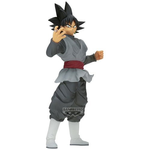 Free UK Royal Mail Tracked 24hr delivery  

Striking statue of Goku Black from the legendary anime Dragon Ball Super. This figure is launched by Banpresto as part of their latest Clearise collection.

The creator did a fantastic job with this piece, showing Goku Black posing strikingly. From the hair, expression, all the way down to the creases of his outfit, all created in immense detail. 