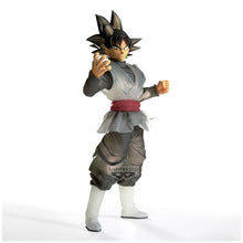 Load image into Gallery viewer, Free UK Royal Mail Tracked 24hr delivery  

Striking statue of Goku Black from the legendary anime Dragon Ball Super. This figure is launched by Banpresto as part of their latest Clearise collection.

The creator did a fantastic job with this piece, showing Goku Black posing strikingly. From the hair, expression, all the way down to the creases of his outfit, all created in immense detail. 
