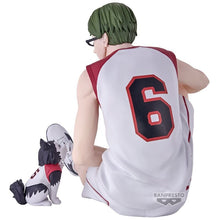 Load image into Gallery viewer, Free UK Royal Mail Tracked 24hr delivery 

Stunning figure of Shintaro Midorima (Formerly the vice-captain and shooting guard of the Generation of Miracles) from the popular anime Kuroko&#39;s Basketball. This statue is launched by Banpresto as part of their latest collection. Adapted from the movie - Last Game. 

The creator did a fabulous job with this piece, showing Midorima posing in his Last Game kit, number 6, and with Tetsuya(#2) dog, and a little puppy on his hand - Stunning!
