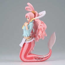 Load image into Gallery viewer, Free UK Royal Mail Tracked 24hr delivery 

Beautiful statue of Shirahoshi (the mermaid princess) from the legendary anime series ONE PIECE. This statue is launched by Banpresto as part of their latest Glitter &amp; Glamours collection. 

The statue is created beautifully, showing Shirahoshi posing elegantly. The colours and details of this statue were designed remarkably. 

This PVC figure stands at 16cm tall, and packaged in a gift/collectible box from Bandai.

Official brand: Banpresto / Bandai 

EAN: 4983164
