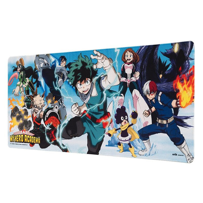 Free UK Royal Mail Tracked 24hr delivery 

Official My Hero Academia Pad. This premium gaming pad is launched by ERIK as part of their latest collection. 

High density waterproof textile surface. Top quality High precision/speed pad, and anti-slip rubber base with reinforced edges.