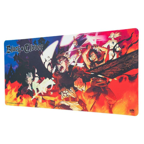 Free UK Royal Mail Tracked 24hr delivery 

Official Black Clover Pad. This premium gaming pad is launched by TOEI ANIMATION as part of their latest collection. 

High density waterproof textile surface. Top quality High precision/speed pad, and anti-slip rubber base with reinforced edges.

Size: 35cm x 80cm x 0.4cm

Official brand: ERIK

EAN: 8435497280468