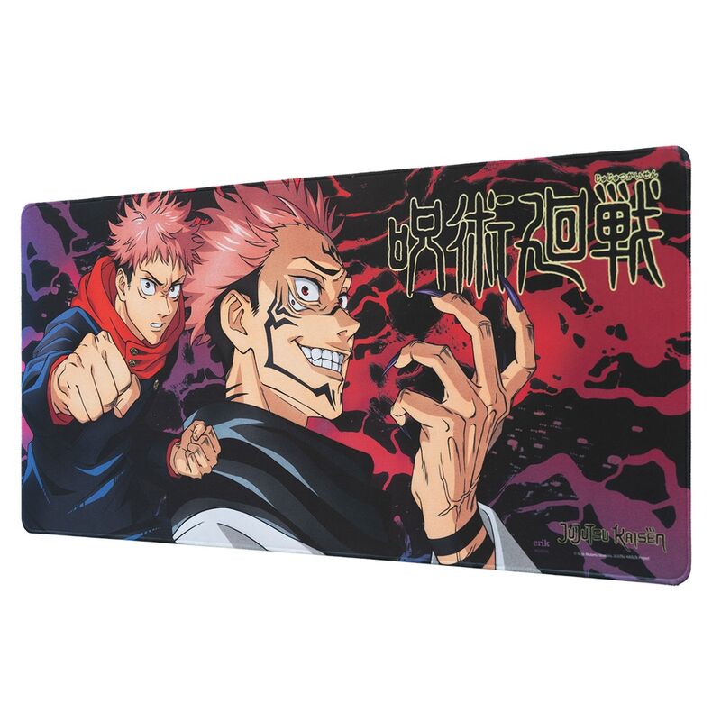 Free UK Royal Mail Tracked 24hr delivery 

Official Jujutsu Kaisen Gaming Mouse Pad. This premium gaming pad is launched by TOEI ANIMATION as part of their latest collection. 

High density waterproof textile surface. Top quality High precision/speed pad, and anti-slip rubber base with reinforced edges.

Size: 35cm x 80cm 

Official brand: TOEI ANIMATION / ERIK

EAN: 8435497280482

Excellent gift for any Jujutsu Kaisen fan. 