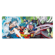 Load image into Gallery viewer, Free UK Royal Mail Tracked 24hr delivery 

Official Dragon Ball Super Gaming Mouse Pad. This premium gaming pad is launched by TOEI ANIMATION as part of their latest collection. 

High density waterproof textile surface. Top quality High precision/speed pad, and anti-slip rubber base with reinforced edges.

Size: 35cm x 80cm 

Official brand: TOEI ANIMATION / ERIK

EAN: 8435497277772

Excellent gift for any Dragon Ball fan. 
