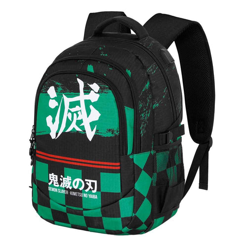 Free UK Royal Mail Tracked 24hr delivery  

Official Demon Slayer Kimetsu no Yaiba Plus adaptable bag/backpack. This amazing bag/backpack is launched by Karactermania as part of their latest collection. 

Cool design of Demon Slayer themed bag / backpack. This backpack has three main compartments and two side mesh pockets, plus one small zipped pocket. 