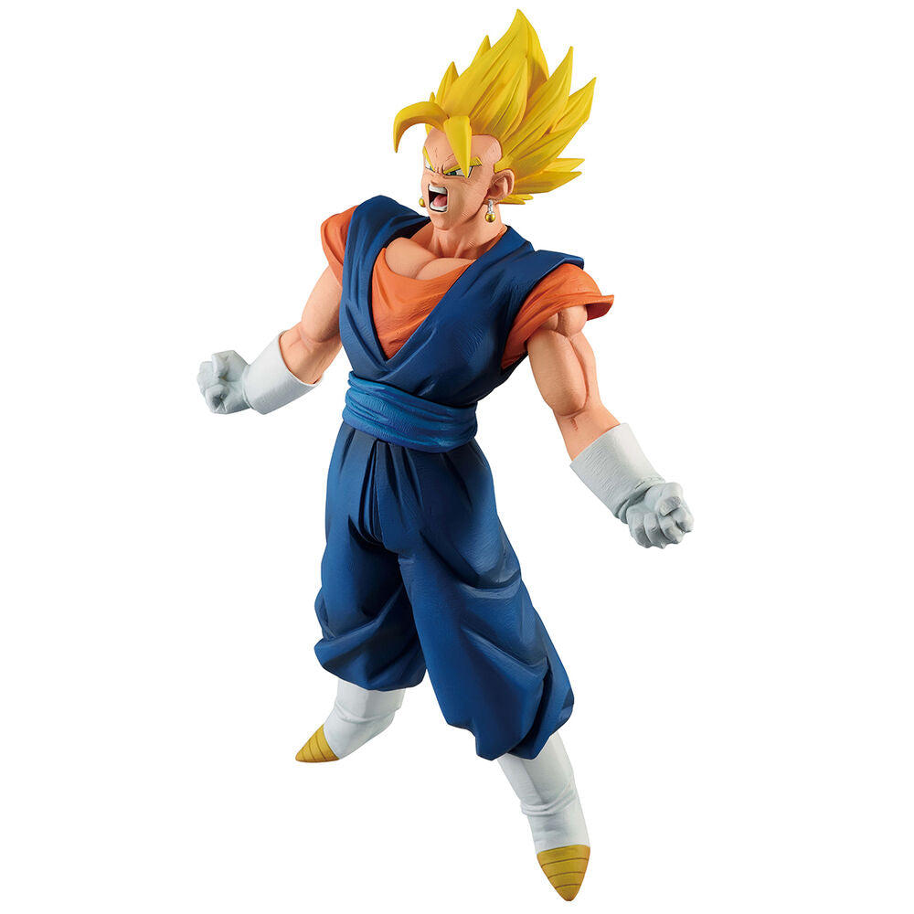 Free UK Royal Mail Tracked 24hr delivery  

Stiking statue of Ultimate Super Saiyan Vegito from the legendary anime Dragon Ball Z. This stunning statue is launched by Ichibansho figure as part of their latest Masterlise series - Dragon Ball Z Vs Omnibus

The sculptor did a marvelous job on this piece, showing Vegito posing in his Ultra Super Saiyan form. This is an explosive statue of Vegito. - Stunning! 

This PVC statue stands at 26cm tall, and packaged in a gift/collectible box from Bandai. 
