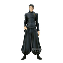 Load image into Gallery viewer, Free UK Royal Mail Tracked 24hr delivery 

Spectacular statue of Suguru Geto from the popular anime series Jujutsu Kaisen. This amazing statue is launched by Banpresto as part of their latest King Of Artist collection.

The creator has completed this piece remarkably,  showing Suguru Geto posing in his Jujutsu high uniform - Truly stunning! 

This PVC statue stands at 21cm tall, and packaged in a beautiful gift/collectible box from Bandai. 

Official brand: Bandai / Banpresto

EAN: 4983164285710

Excellent 
