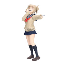 Load image into Gallery viewer, Free UK Royal Mail Tracked 24hr delivery  

Stunning statue of Himiko Toga from the popular anime My Hero Academia. This figure is launched by Banpresto as part of their latest Glitter and Glamour collection.

The creator did an excellent job creating this piece, showing Himiko Toga posing stunningly in her uniform, and holding her weapon. - Stunning! 

This PVC statue stands at 22cm tall, and packaged in a gift/collectible box from Bandai.

Official brand: Banpresto / Bandai 

EAN: 4983164285734

Excellent
