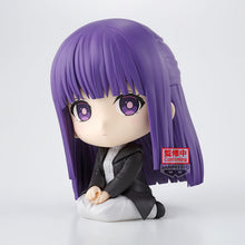 Load image into Gallery viewer, Free UK Royal Mail Tracked 24hr delivery  

Adorable and stunning statue of Fern from the popular anime series Frieren: Beyond Journey&#39;s End. This beautiful figure is launched by Banpresto as part of their latest sitting figure collection. 

The creator has completed this piece beautifully, showing the beautiful mage posing elegantly sitting down. - Stunning! 

This PVC statue stands at 11cm tall, and packaged in a gift/collectible box from Bandai.
