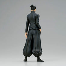 Load image into Gallery viewer, Free UK Royal Mail Tracked 24hr delivery 

Spectacular statue of Suguru Geto from the popular anime series Jujutsu Kaisen. This amazing statue is launched by Banpresto as part of their latest King Of Artist collection.

The creator has completed this piece remarkably,  showing Suguru Geto posing in his Jujutsu high uniform - Truly stunning! 

This PVC statue stands at 21cm tall, and packaged in a beautiful gift/collectible box from Bandai. 

Official brand: Bandai / Banpresto

EAN: 4983164285710

Excellent 
