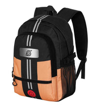 Load image into Gallery viewer, Free UK Royal Mail Tracked 24hr delivery 

Official Naruto Shippuden (Konohagakure icon) anime adaptable bag/backpack. This amazing bag/backpack is launched by Karachtermania as part of their latest collection.
