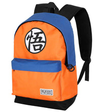 Load image into Gallery viewer, Free UK Royal Mail Tracked 24hr delivery  

Official Dragon Ball anime adaptable bag/backpack. This amazing bag/backpack is launched by Karactermania as part of their latest collection. 

Cool design of Goku&#39;s Kanji symbol &quot;GO&quot; (meaning Wisdom or Enlightenment)  - Dragon Ball themed bag / backpack. This backpack has one large front pocket, one main compartment with a laptop section  and printed inner lining design. High quality padded straps.

Size: 44cm x 31cm x 18cm

EAN: 8445118069143

Official brand: Ka
