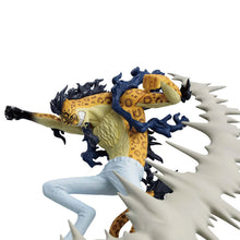 Load image into Gallery viewer, Free UK Royal Mail Tracked 24hr delivery 

Stunning statue of Rob Lucci from the legendary anime ONE PIECE. This spectacular figure is launched by Banpresto as part of their latest Senkozekkei collection. - Adapted from the classic battle scene between Rob Lucci and Monkey D. Luffy. 
