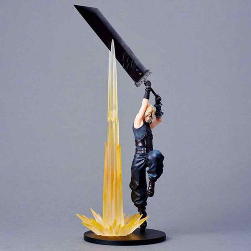 Free UK Royal Mail Tracked 24hr delivery

Breathtaking statue of Cloud Strife from the legendary fantasy role-playing video game. This spectacular statue is launched by Square Enix as part of their latest collection.

This statue is created superbly, showing Cloud Strife posing in motion, holding his buster sword. -Stunning! 

This PVC statue stands at 30cm, and package in a gift/collectible from Square Enix.

Official brand: SQUARE ENIX

EAN: 4988601384322

This is an excellent gift for any FINAL FANTASY f