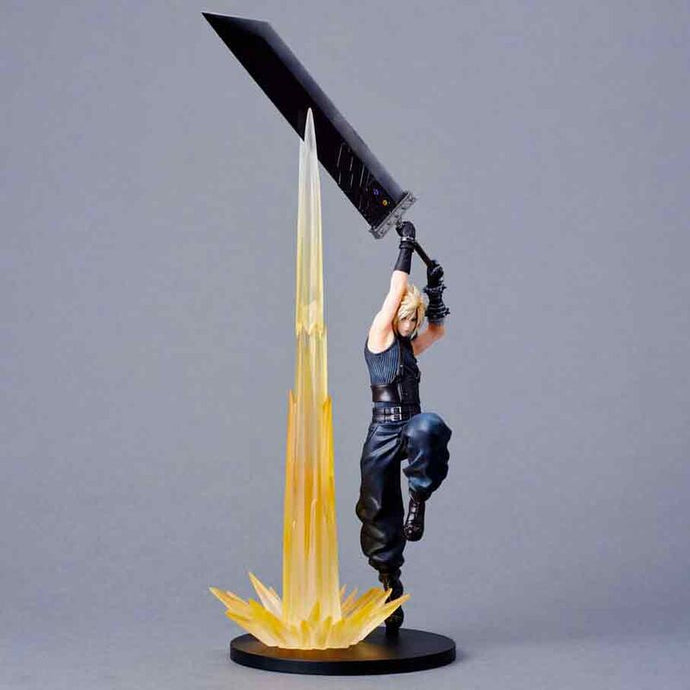Free UK Royal Mail Tracked 24hr delivery

Breathtaking statue of Cloud Strife from the legendary fantasy role-playing video game. This spectacular statue is launched by Square Enix as part of their latest collection.

This statue is created superbly, showing Cloud Strife posing in motion, holding his buster sword. -Stunning! 

This PVC statue stands at 30cm, and package in a gift/collectible from Square Enix.

Official brand: SQUARE ENIX

EAN: 4988601384322

This is an excellent gift for any FINAL FANTASY f