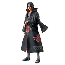 Load image into Gallery viewer, Free UK Royal Mail Tracked 24hr delivery  

Stunning statue of Itachi Uchiha from the legendary anime Naruto. This figure is launched by Banpresto as part of their latest Grandista series. 

The creator did a smashing job with this piece, showing Itachi posing in his Akatsuki Coat Cloak. - Stunning!

This PVC statue stands at 28cm tall, and packaged in a gift collectible box from Bandai. 

Official brand: Banpresto / Bandai 

EAN: 4983164286700

This is not a toy but collectible object for adults or over 15
