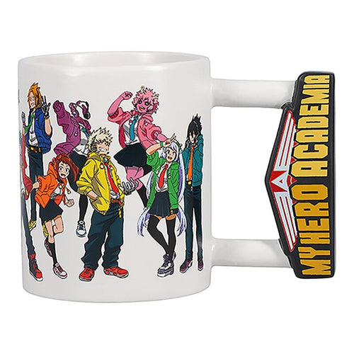 Free UK Royal Mail Tracked 24hr delivery 

Official My Hero Academia Mug. This amazing mug is launched by PALADONE as part of their latest collection. 

Size: 350ml 

Material: Ceramic 

Official brand: PALADONE

EAN: 5056577712766

Excellent gift for any My Hero Academia fan. 
