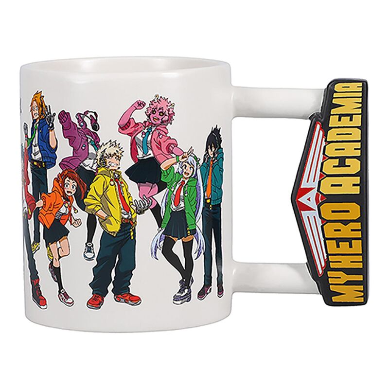 Free UK Royal Mail Tracked 24hr delivery 

Official My Hero Academia Mug. This amazing mug is launched by PALADONE as part of their latest collection. 

Size: 350ml 

Material: Ceramic 

Official brand: PALADONE

EAN: 5056577712766

Excellent gift for any My Hero Academia fan. 