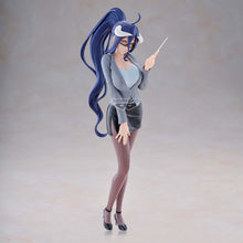 Load image into Gallery viewer, Free UK Royal Mail Tracked 24hr delivery 

Stunning statue of Albedo from the popular anime OVERLORD. This figure is launched by Banpresto as part of their latest collection - Teacher ver. 

The creator has finished this piece perfectly, showing Albedo posing beautifully in her teacher outfit. - Stunning! 

This PVC statue stands at 20cm tall, and packaged in a gift/collectible box from Bandai. 
