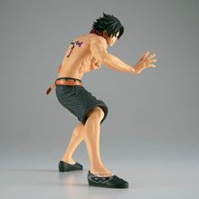 Load image into Gallery viewer, Free UK Royal Mail Tracked 24hr delivery 

Stunning statue of Portgas D. Ace from the legendary anime series ONE PIECE. This amazing statue is launched by Banpresto as part of their latest Battle Record Collection. 

This statue is created in immense detail,  showing Ace posing strikingly in his red beaded necklace, ready for battle. -Stunning! 

This PVC statue stands at 13cm tall, and packaged in a beautiful gift/collectible box from Bandai. 
