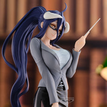 Load image into Gallery viewer, Free UK Royal Mail Tracked 24hr delivery 

Stunning statue of Albedo from the popular anime OVERLORD. This figure is launched by Banpresto as part of their latest collection - Teacher ver. 

The creator has finished this piece perfectly, showing Albedo posing beautifully in her teacher outfit. - Stunning! 

This PVC statue stands at 20cm tall, and packaged in a gift/collectible box from Bandai. 
