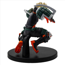 Load image into Gallery viewer, Free UK Royal Mail Tracked 24hr delivery 

Stunning statue of Katsuki Bakugo from the popular anime series My Hero Academia. This striking statue is launched by Banpresto as part of their latest collection.

The creator had created this piece in excellent detail, showing Katsuki Bakugo posing in battle, captured in motion perfectly. -Stunning! 

This PVC statue stands at 12cm tall, and packaged in a gift/collectible box from Bandai. 

Official brand: Banpresto / Bandai 

EAN: 4983164896565 

Excellent gift 
