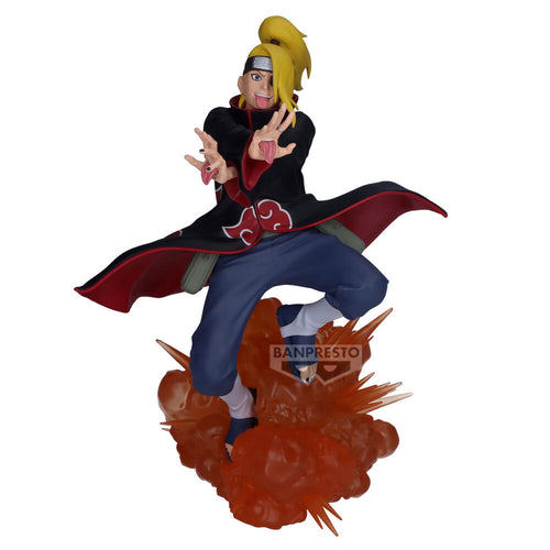 Free UK Royal Mail Tracked 24hr delivery 

Striking statue of Deidara from the legendary anime Naruto. This amazing statue is launched by Banpresto as part of their latest Effectreme collection. 

This statue is created meticulously, showing Deidara posing in his battle, and ready to unleash his chakra. Stunning!  

This PVC statue stands at 18cm tall, and packed in a gift/collectible box from Bandai.

Official brand: Banpresto / Bandai

EAN: 4983164290646

Excellent gift for any Naruto fan.

This is not a 