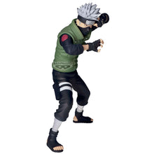 Load image into Gallery viewer, Free UK Royal Mail Tracked 24hr delivery  

Remarkable statue of Kakashi Hatake from the legendary anime series Naruto. This figure is launched by Banpresto as part of their latest Grandista series. 

This figure is created in excellent detail, showing Kakashi posing strikingly in his battle uniform. -Stunning! 

This PVC statue stands at 23cm tall, and packaged in a gift collectible box from Bandai. 

Official brand: Banpresto / Bandai 

EAN: 4983164290639
