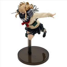 Load image into Gallery viewer, Free UK Royal Mail Tracked 24hr delivery  

Stunning statue of Himigo Toga from the popular anime My Hero Academia. This figure is launched by Banpresto as part of their latest - The Evil Villains collection. - The Evil Villains Plus. 

This figure is created stunningly, showing Himigo Toga posing beautifully in her uniform, in battle mode. -  Stunning ! 
