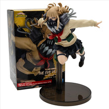 Load image into Gallery viewer, Free UK Royal Mail Tracked 24hr delivery  

Stunning statue of Himigo Toga from the popular anime My Hero Academia. This figure is launched by Banpresto as part of their latest - The Evil Villains collection. - The Evil Villains Plus. 

This figure is created stunningly, showing Himigo Toga posing beautifully in her uniform, in battle mode. -  Stunning ! 
