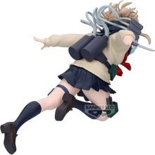 Load image into Gallery viewer, Free UK Royal Mail Tracked 24hr delivery  

Stunning statue of Himigo Toga from the popular anime My Hero Academia. This figure is launched by Banpresto as part of their latest - The Evil Villains collection. - The Evil Villains Plus. 

This figure is created stunningly, showing Himigo Toga posing beautifully in her uniform, in battle mode. -  Stunning ! 
