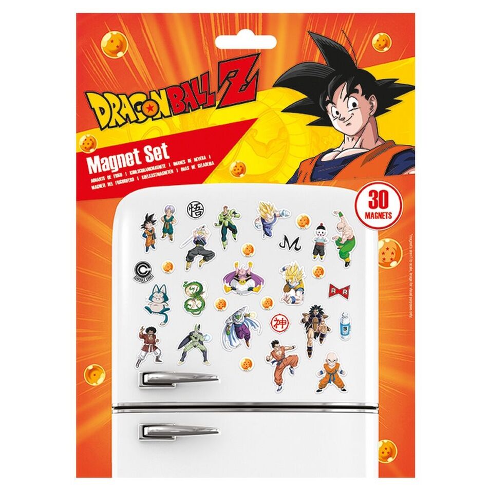 Free UK Royal Mail Tracked 24hr Delivery.

Amazing set of Official Dragon Ball Z premium magnets. Launched by TOEI ANIMATION and SD toys. 

30 pieces set (3cm- 12cm)

Excellent gift for any Dragon Ball Z fan. 

Official Brand: Pyramid / TOEI ANIMATION 

EAN: 5050293651125