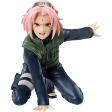 Load image into Gallery viewer, Free UK Royal Mail Tracked 24hr delivery 

Stunning statue of Sakura Haruno from the legendary anime Naruto Shippuden. This amazing statue set is launched by Banpresto as part of their latest Panel Spectacle collection. 

This remarkable statue is created in excellent fashion, showing Sakura posing in battle, also included a premium acrylic stand of Katsuyu (a legendary slug summon from the Shikkotsu Forest) -Stunning!

This PVC statue stands at 9cm tall, acrylic display stand included, and packaged in a gi
