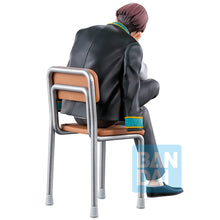 Load image into Gallery viewer, Free UK Royal Mail Tracked 24hr delivery 

Spectacular statue of Hayato Suō from the popular anime Wind Breaker. This amazing statue is launched by Ichibansho Figure as part of their latest Masterlise collection - Stardust Crusaders. 

This beautiful statue is created exceptionally, showing Hayato Suo posing elegantly sitting in this chair, with a gentle smile.-Stunning

This PVC statue stands at 15cm tall, and packaged in a gift/collectible box from Bandai.

Official brand: Ichibansho Figure / Bandai

EAN:
