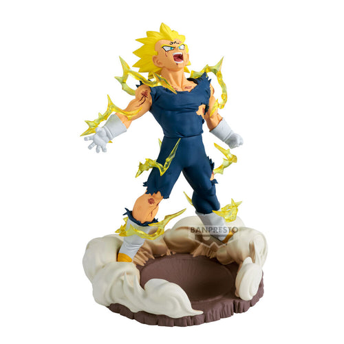 Free UK Royal Mail Tracked 24hr delivery

Stunning statue of Vegeta (Majin form) from the legendary anime Dragon Ball Z. This awesome is launched by Banpresto as part of their latest History Box collection. 

The creator did a spectacular job producing this piece, showing Majin Vegeta posing in rage mode, standing on the battle ground. Sculpted in immense details, from the facial expression, muscle definition, all the way down to the stand. - Stunning! 

Official brand: Banpresto / Bandai

EAN: 498316429199