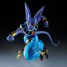Load image into Gallery viewer, Free UK Royal Mail Tracked 24hr delivery 

Striking statue of Beerus from the legendary anime Dragon Ball Super. This spectacular statue of Beerus is launched by Banpresto as part of their latest Match Makers collection. 

This figure is created in amazing fashion, showing Beerus posing in battle, captured in motion perfectly. 

This PVC statue stands at 15cm tall, comes with a stand, and packaged in a gift / collectible box from Bandai.

Official brand: Banpresto / Bandai 

EAN: 4983164292015

