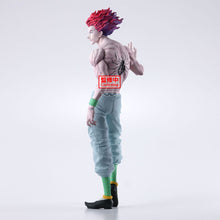 Load image into Gallery viewer, The Unpredictable Power of Hisoka Morow
Bring the mysterious and dangerous Hisoka Morow to your collection with this officially licensed Hunter × Hunter Grandista Figure by Banpresto / Bandai Spirits.

Hisoka is recreated in his unmistakable appearance, featuring his vibrant red hair, distinctive face markings and flamboyant outfit. His confident stance and mischievous expression perfectly capture the unpredictable personality that has made him one of the most memorable characters in Hunter × Hunter.

Stand
