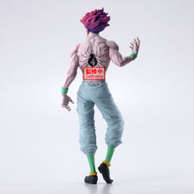 Load image into Gallery viewer, The Unpredictable Power of Hisoka Morow
Bring the mysterious and dangerous Hisoka Morow to your collection with this officially licensed Hunter × Hunter Grandista Figure by Banpresto / Bandai Spirits.

Hisoka is recreated in his unmistakable appearance, featuring his vibrant red hair, distinctive face markings and flamboyant outfit. His confident stance and mischievous expression perfectly capture the unpredictable personality that has made him one of the most memorable characters in Hunter × Hunter.

Stand
