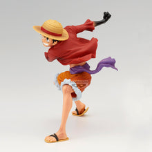 Load image into Gallery viewer, Free UK Royal Mail Tracked 24hr delivery

Stunning statue of Monkey D. Luffy from the legendary anime ONE PIECE. This amazing figure is launched by Banpresto as part of their latest Maximatic collection. - ver A. 

This statue is sculpted in immense detail, showing Monkey D. Luffy posing in his classic pirate outfit, captured in motion and ready to unleash his Gomu Gomu no Pistol. - Stunning! 

This PVC statue stands at 21cm tall, and packaged in a gift/collectible box from Bandai.

Official brand: Banprest
