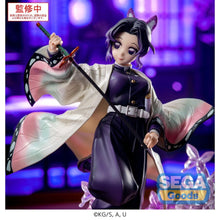 Load image into Gallery viewer, Free UK Royal Mail Tracked 24hr delivery

Stunning statue of Shinobu Kocho from the popular anime Demon Slayer. This awesome statue is launched by Good Smile Company as part of their latest Luminasta collection.

The creator completed this statue beautifully, showing Shinobu performing her insect breathing style, with waves of butterfly surrounding her. - Stunning!

This PVC statue stands at 18cm tall, and packaged in a gift/collectable box from Good Smile Company.

EAN: 4582733453217

Excellent
