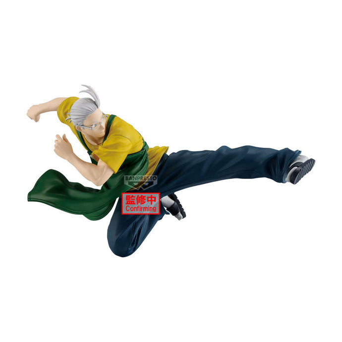 Free UK Royal Mail Tracked 24hr delivery 

Stunning statue of Taro Sakamoto from the popular anime series Sakamoto Days. This amazing statue is launched by Banpresto as part of their latest Vibration stars collection. 

The creator has sculpted this piece in excellent detail, showing Taro Sakamoto posing in his convenience store uniform, in battle, captured in motion and performing his powerful kick. 

This PVC statue stands at 17cm tall, and packaged in a gift/collectible box from Bandai.

Official brand: 