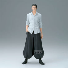 Load image into Gallery viewer, Free UK Royal Mail Tracked 24hr delivery 

Spectacular statue of Suguru Geto from the popular anime series Jujutsu Kaisen. This amazing statue is launched by Banpresto as part of their latest King Of Artist collection.

The creator has completed this piece remarkably,  showing Suguru Geto posing in his Shirt and Jujutsu High trousers - Stunning! 

This PVC statue stands at 21cm tall, and packaged in a beautiful gift/collectible box from Bandai. 

Official brand: Bandai / Banpresto

EAN: 4983164293722

Excel
